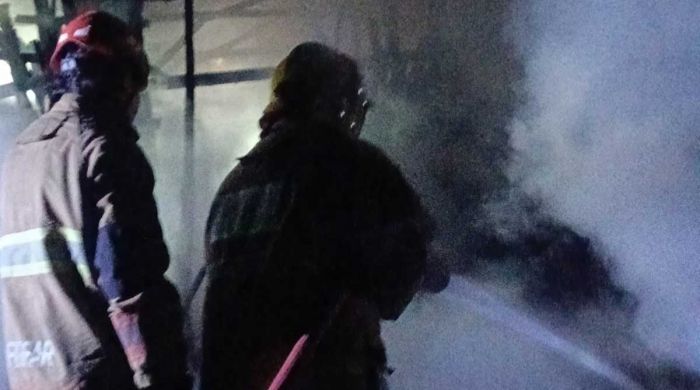 Gudang Kayu di Kediri Terbakar, Kerugian Capai Rp50 Juta