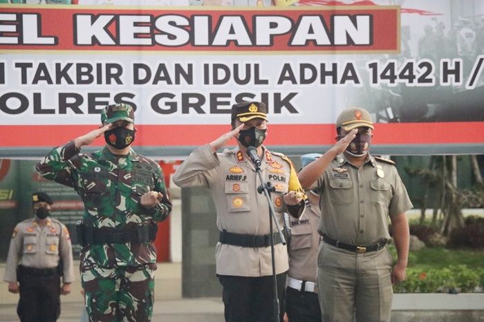 Polres Gresik Larang Takbir Keliling Polres Gresik Larang Takbir Keliling