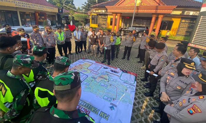458 Petugas Gabungan Dilibatkan dalam Pengamanan Pengesahan PSHT di Kota Blitar 458 Petugas Gabungan Dilibatkan dalam Pengamanan Pengesahan PSHT di Kota Blitar