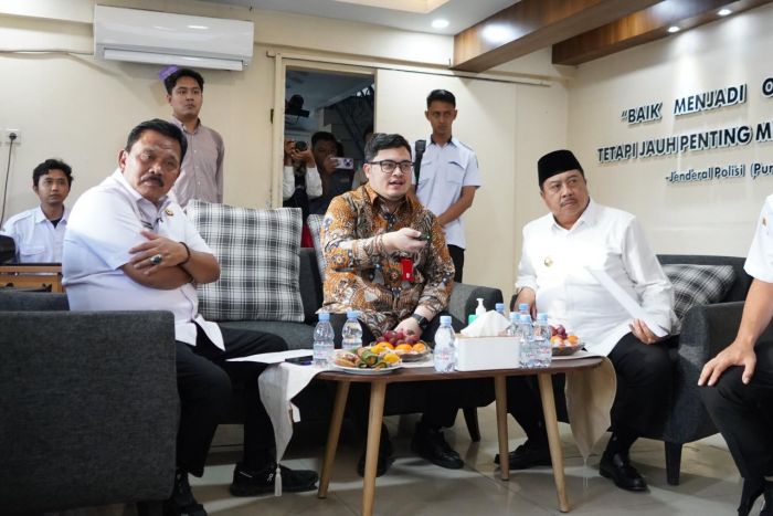 Bupati Kediri, Jombang dan Nganjuk Rembug Pembangunan Flyover Mengkreng