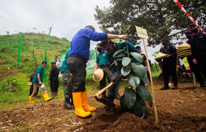 Peringati Hari Menanam Pohon Indonesia, Bupati Kediri Bilang Begini