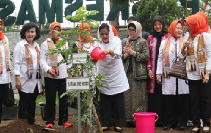 Kunjungi Banyuwangi, Ibu Negara Iriana Jokowi Temui Ribuan Guru PAUD 