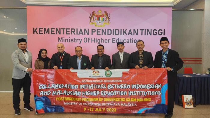 Kolaborasi Internasional, Pascasarjana Unisma Kerja Sama dengan Perguruan Tinggi Malaysia