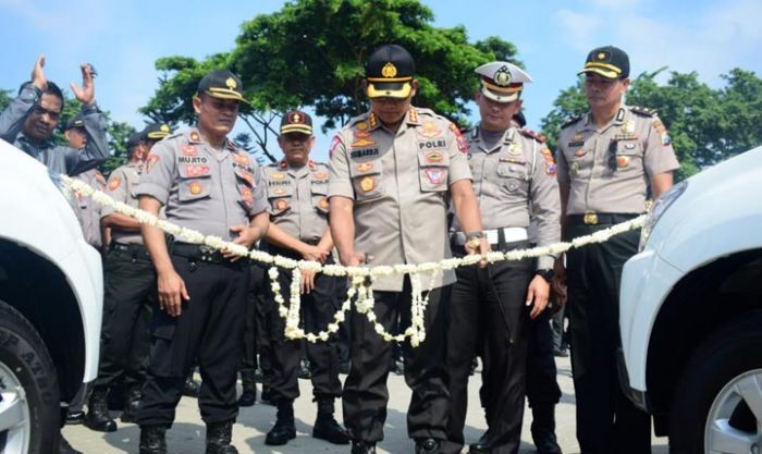 Kapolresta Sidoarjo Serahkan Bantuan Ranmor dan Sarana Lalu Lintas dari Korlantas Polri Kapolresta Sidoarjo Serahkan Bantuan Ranmor dan Sarana Lalu Lintas dari Korlantas Polri
