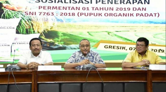 Petrokimia Gresik Sosialisasikan Standarisasi Baru Pupuk Organik