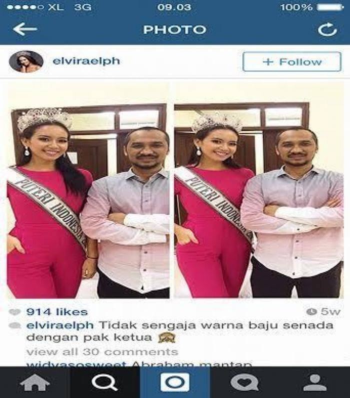 Komentar Elvira Devinamira soal Foto Mesra Palsu dengan Ketua KPK Komentar Elvira Devinamira soal Foto Mesra Palsu dengan Ketua KPK