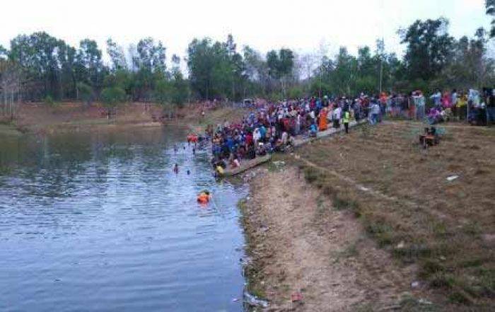 Mandi di Embung, Warga Desa Tobai Barat Sampang Tenggelam Mandi di Embung, Warga Desa Tobai Barat Sampang Tenggelam