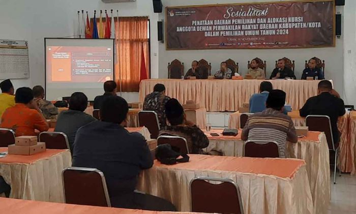 Berpotensi Berubah, KPU Tuban Kaji Ulang Pemetaan Dapil DPRD