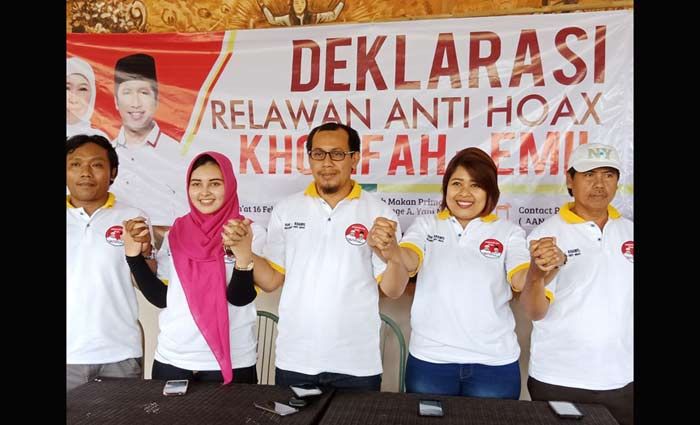 Lawan Hoax, Relawan Khofifah-Emil Deklarasikan RAH-Khamil Lawan Hoax, Relawan Khofifah-Emil Deklarasikan RAH-Khamil