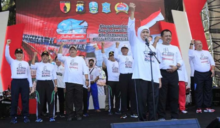 Peringati Hari Bhayangkara ke-73, Fokopimda Jatim Ajak Masyarakat Cinta NKRI Peringati Hari Bhayangkara ke-73, Fokopimda Jatim Ajak Masyarakat Cinta NKRI