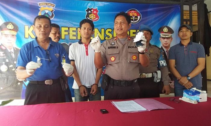 Pengedar Sabu-sabu Ditangkap Polsek Balongbendo Pengedar Sabu-sabu Ditangkap Polsek Balongbendo