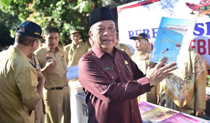 Sidak Hari Pertama Masuk, Fadeli: Sekolah di Lamongan Sudah Terapkan Pembelajaran Anti Korupsi