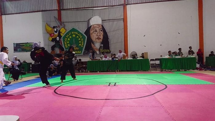 Ratusan Pendekar Pagar Nusa se-Jawa Timur Ramaikan Kejuaran Silat Al Khoziny Cup 1