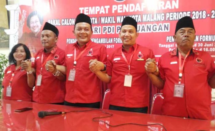 PDIP Buka Pendaftaran Calon Wali Kota dan Wawali Kota Malang, Ambil Formulir Bayar Rp 25 Juta