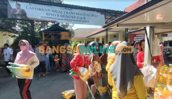 Pemkab Kediri Gelar Operasi Pasar Murah di Kecamatan Pagu dengan Produk UMKM dan Komoditas Pangan