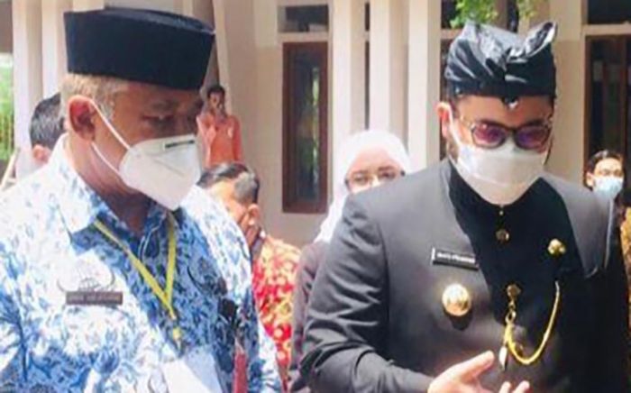 ​Pastikan Ujian Tatap Muka Aman, Bupati Kediri Sidak SMP Negeri Ngasem