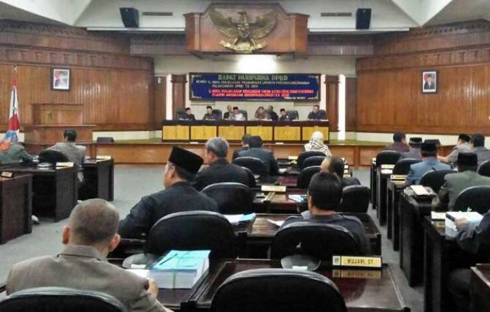 Paripurna, DPRD dan Pemkab Tuban Mulai Bahas Plafon Anggaran APBD Tahun 2018