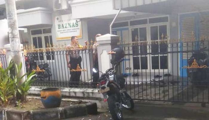 Kantor Baznas Sidoarjo Disatroni Perampok, Tas Berisi Uang Rp 10 Juta Raib Dibawa Kabur