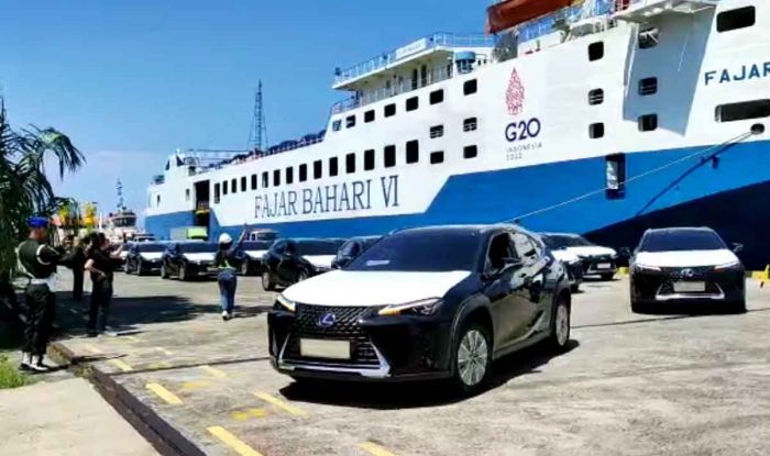 Dukung KTT G20 di Bali, Pelindo Layani Pengiriman Mobil Listrik ke Pulau Dewata