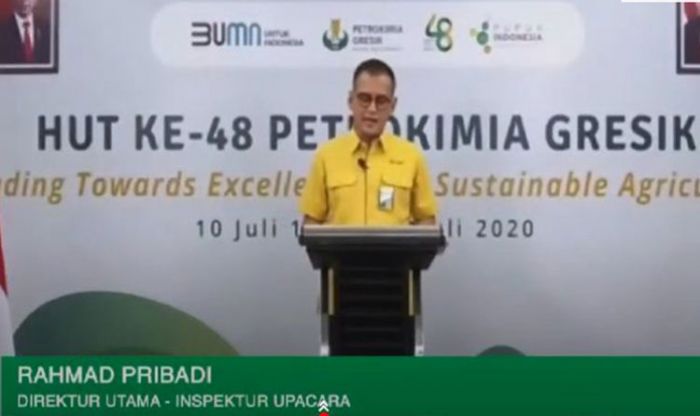 Berusia 6 Windu, Petrokimia Gresik Peringati HUT dengan Upacara Virtual Berusia 6 Windu, Petrokimia Gresik Peringati HUT dengan Upacara Virtual