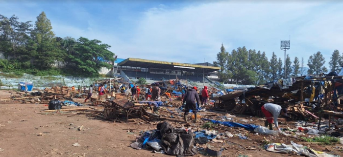 Usai Pedagang Pasar Direlokasi, Pemkot Batu Kebut Renovasi Stadion Gelora Brantas Usai Pedagang Pasar Direlokasi, Pemkot Batu Kebut Renovasi Stadion Gelora Brantas