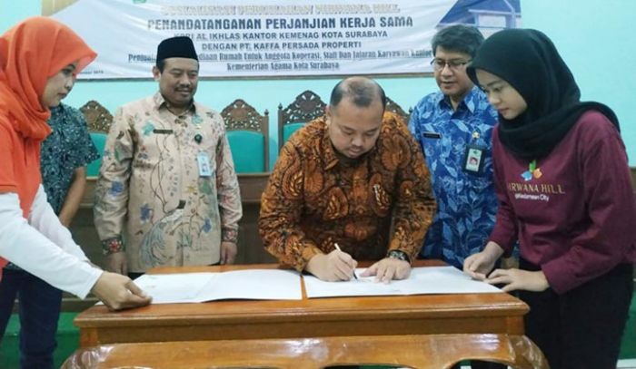 Gandeng KPRI Al-Ikhlas Kemenag Kota Surabaya, PT Kaffa Persada Properti Bidik Guru Madrasah Gandeng KPRI Al-Ikhlas Kemenag Kota Surabaya, PT Kaffa Persada Properti Bidik Guru Madrasah
