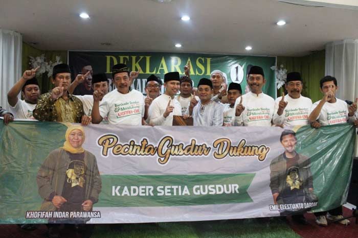 Loyalis Gus Dur Siap Sumbang 2 Juta Suara untuk Khofifah-Emil Loyalis Gus Dur Siap Sumbang 2 Juta Suara untuk Khofifah-Emil