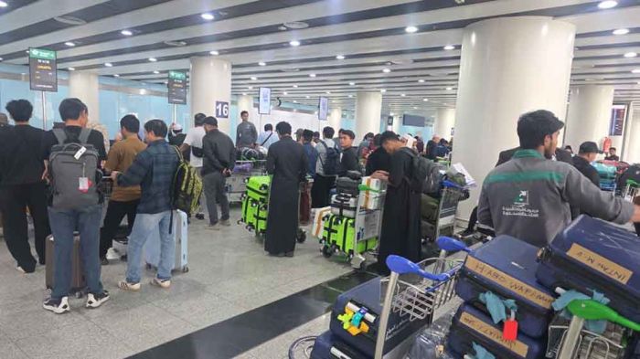 Update Lagi, Per Tanggal 17 hingga 18 Maret 2.190 Jemaah Umrah Telah Tiba di Indonesia