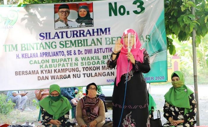 Kelana-Astutik Dapat Dukungan Kalangan NU Tulangan