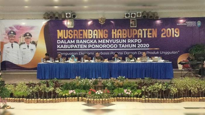 Bappeda Ponorogo Gelar Musrenbang 2019