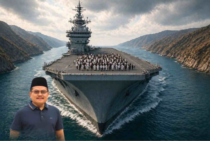 NU Seperti Kapal Induk AS di Selat Hormuz