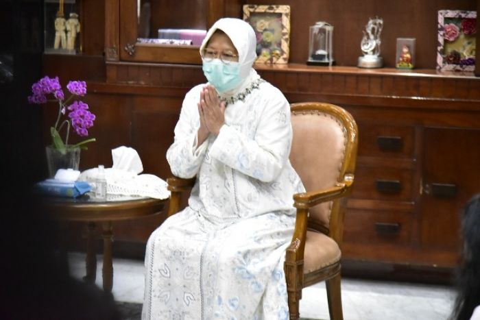 Halal Bihalal Online, Risma Selipkan Pesan ini kepada Anak-anak Muda Halal Bihalal Online, Risma Selipkan Pesan ini kepada Anak-anak Muda
