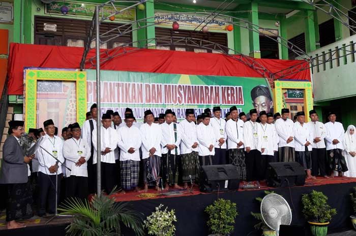 Pengurus MWC NU Manyar Dikukuhkan Pengurus MWC NU Manyar Dikukuhkan