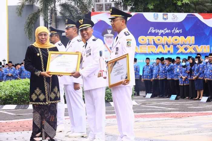 Peringati Hari Otoda XXVII, Gubernur Khofifah Ajak ASN Pemprov Jatim Miliki Integritas yang Kuat