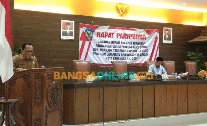 Berikut Jawaban Pj Bupati Nganjuk soal Pandangan Umum Setiap Fraksi Berikut Jawaban Pj Bupati Nganjuk soal Pandangan Umum Setiap Fraksi