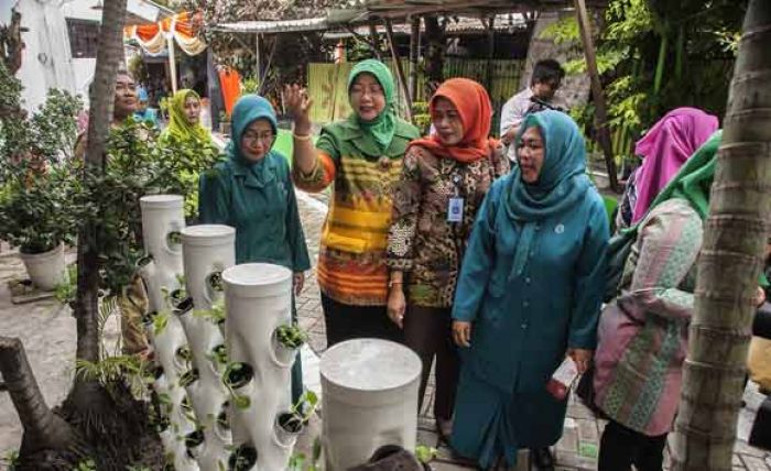 Kelurahan Genteng Wakili Surabaya di Lomba Lingkungan Bersih dan Hidup Sehat