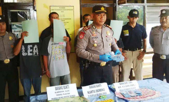 Polisi Gerebek Judi di dalam Gudang, 4 Warga Tuban Diciduk