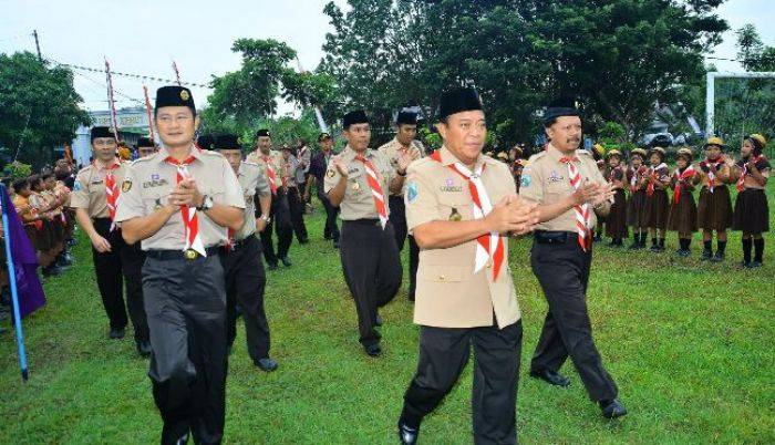 Pramuka Lamongan Lanjutkan Revitalisasi