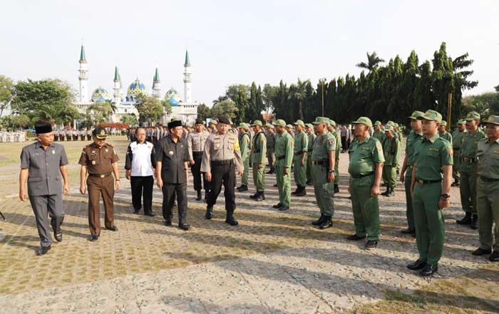 Pimpin Apel Kesiapan, Bupati Tuban Berharap Pilgub Jatim Berlangsung Aman