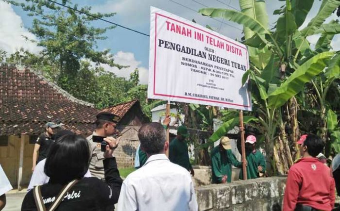 Pengadilan Negeri Tuban Sita Lahan Sengketa Seluas 10 Hektar Pengadilan Negeri Tuban Sita Lahan Sengketa Seluas 10 Hektar