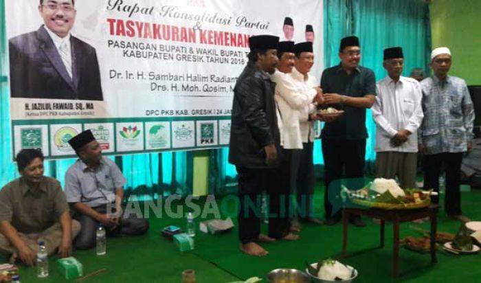 Qosim Ditunjuk jadi Wakil Ketua PKB Gresik, Sambari Janji Kawal untuk Pilkada 2020