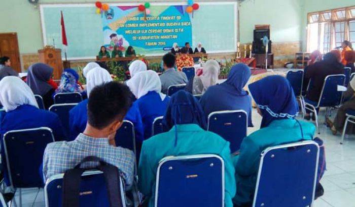 Kantor Arsip dan Perpustakaan Magetan Gelar Lomba Bercerita Kantor Arsip dan Perpustakaan Magetan Gelar Lomba Bercerita