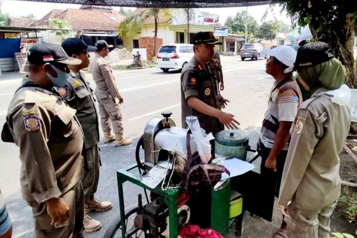 Gunakan Pendekatan Humanis, Satpol PP Mojokerto Gencarkan Penertiban PKL