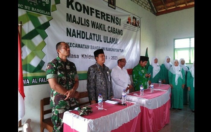 Reorganisasi, MWC NU Bangilan Tuban Gelar Konferensi