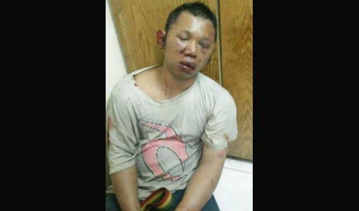 Otaki Pencurian Motor, Montir di Surabaya Dihajar Massa Otaki Pencurian Motor, Montir di Surabaya Dihajar Massa