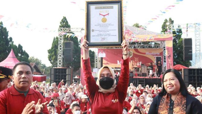 1.000 Sambel Wader Majafest 2022 Pecahkan Rekor Muri