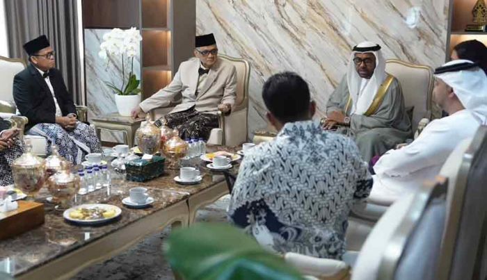 Terima Kunjungan Dubes UEA, Menhaj Gus Irfan Bahas Operasional Haji di Tengah Konflik Timteng