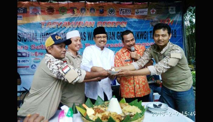 Resepsi HPN 2018, Wagub Jatim dan Wabup Gresik Apresiasi KWG