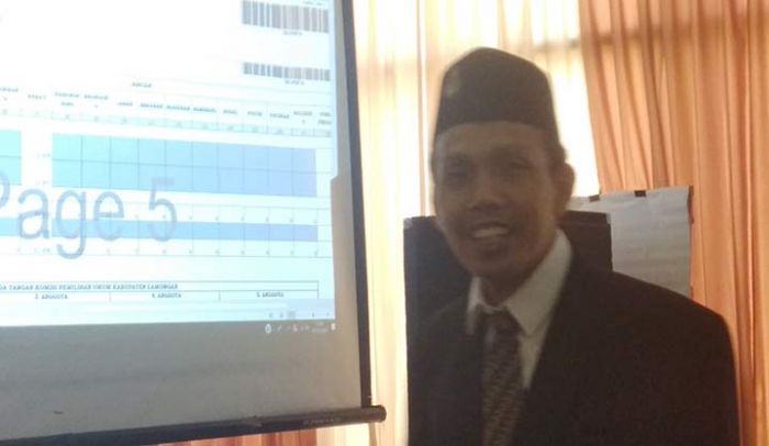 KPU Lamongan Mulai Rekapitulasi, Jokowi-Ma KPU Lamongan Mulai Rekapitulasi, Jokowi-Ma