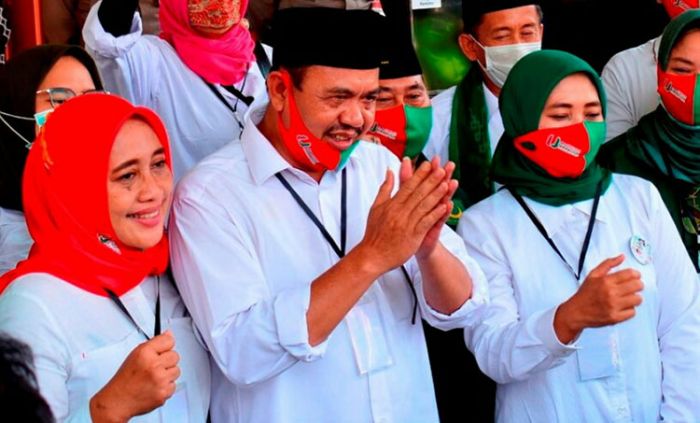 Pilbup Mojokerto 2020: Paslon Pungkasiadi-Titik Masudah Nyatakan Ogah Kompromi dengan Korupsi Pilbup Mojokerto 2020: Paslon Pungkasiadi-Titik Masudah Nyatakan Ogah Kompromi dengan Korupsi